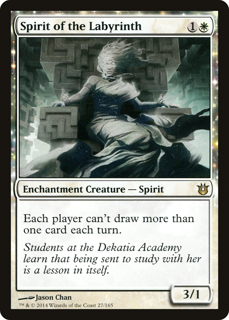 Spirit of the Labyrinth (BNG-027) [Born of the Gods]: (enchantment)