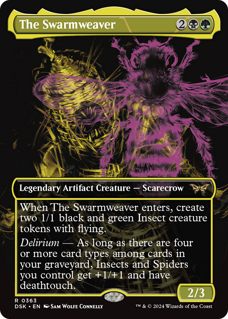The Swarmweaver (DSK-363) [Duskmourn: House of Horror] (Borderless)