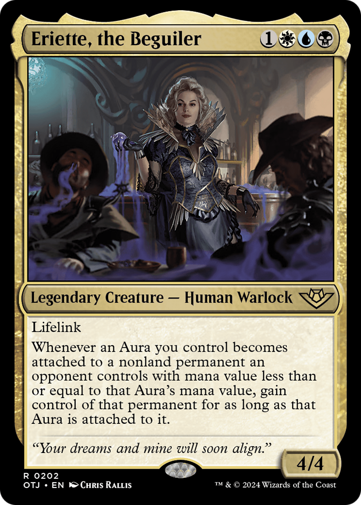Eriette, the Beguiler (OTJ-202) [Outlaws of Thunder Junction] Foil
