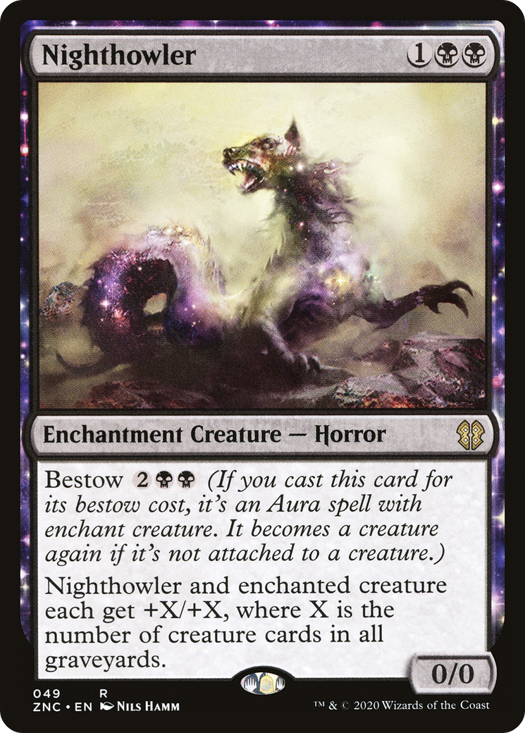 Nighthowler (ZNC-049) [Zendikar Rising Commander]: (enchantment)