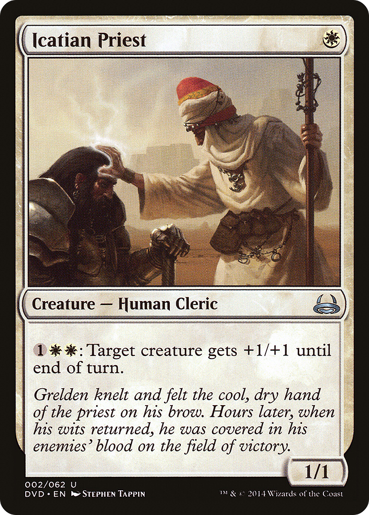Icatian Priest (DD3-002) [Duel Decks Anthology: Divine vs. Demonic]