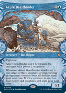 Azure Beastbinder (BLB-302) [Bloomburrow]: (Showcase) (Borderless)