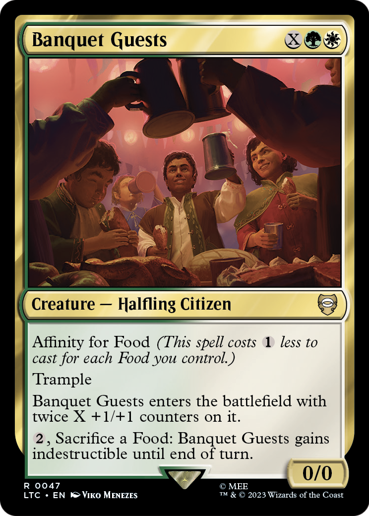 Banquet Guests (LTC-047) [Tales of Middle-earth Commander]