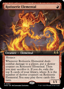 Rotisserie Elemental (WOE-352) [Wilds of Eldraine]: (Extended Art)
