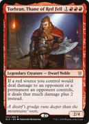 Torbran, Thane of Red Fell (PPELD-147P) [Promo Pack: Throne of Eldraine Promos]