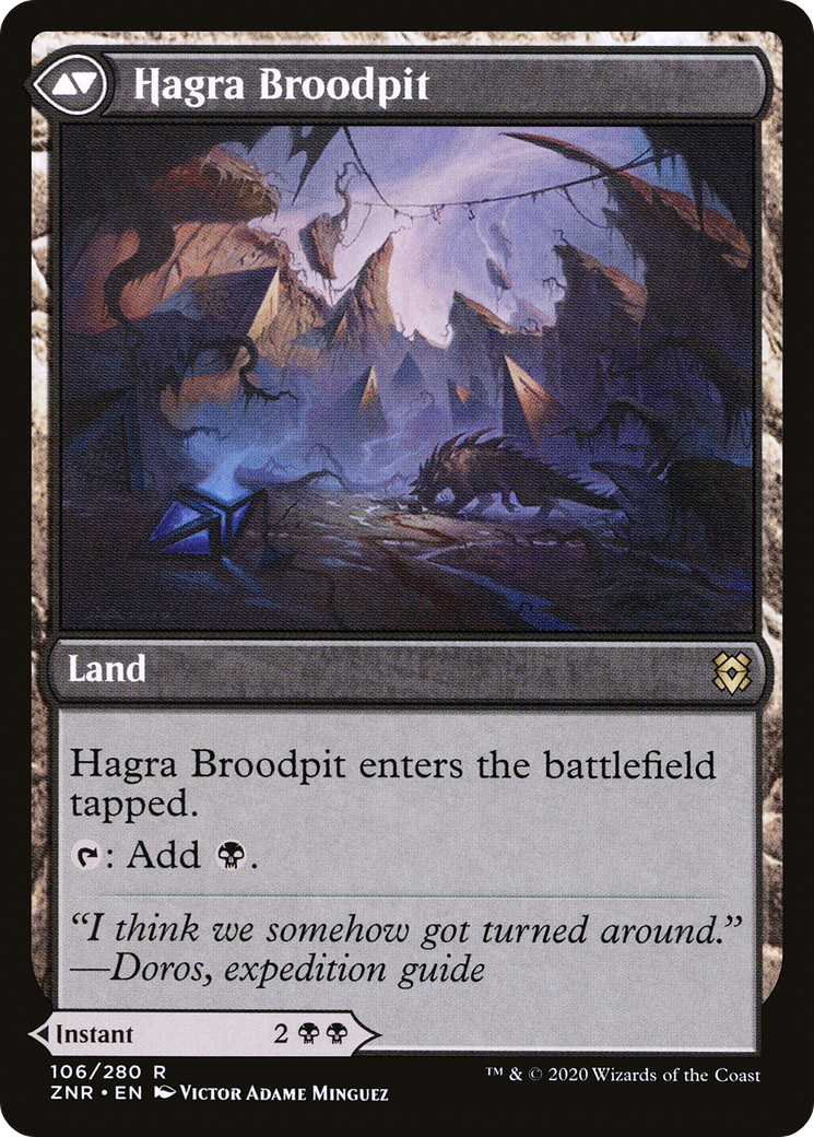 Hagra Mauling // Hagra Broodpit (LIST-ZNR-106) [The List]