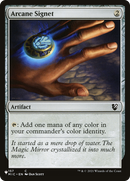 Arcane Signet (LIST-MIC-157) [The List]