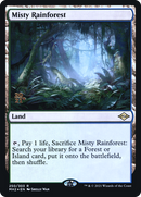 Misty Rainforest (PRE-250S) [Modern Horizons 2 Promos] Foil