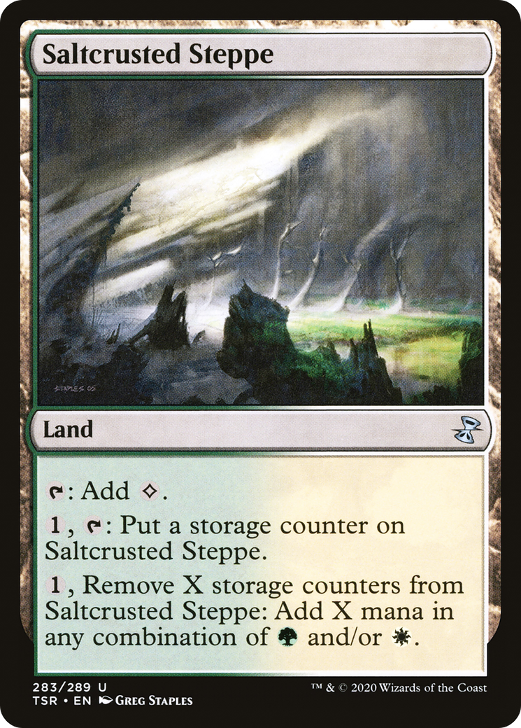 Saltcrusted Steppe (TSR-283) [Time Spiral Remastered] Foil