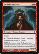 Vulshok Sorcerer (PD2-011) [Premium Deck Series: Fire and Lightning] Foil