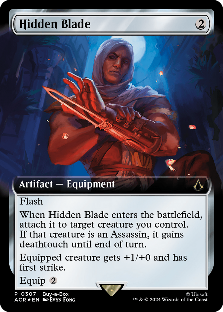 Hidden Blade (BABP-307) [Assassin's Creed]: (Extended Art) Foil