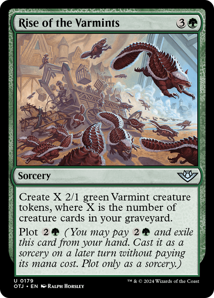 Rise of the Varmints (OTJ-179) [Outlaws of Thunder Junction]