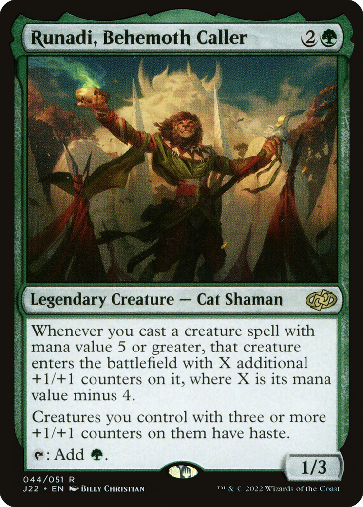 Runadi, Behemoth Caller (J22-044) [Jumpstart 2022]