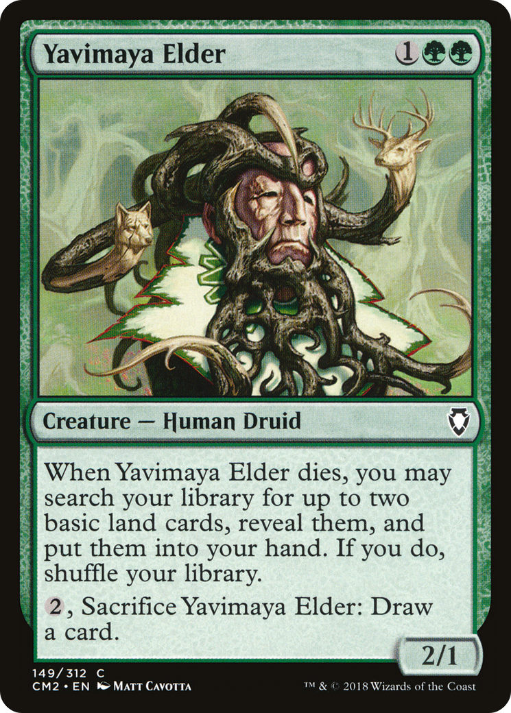 Yavimaya Elder (CM2-149) [Commander Anthology Volume II]