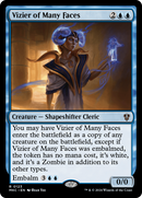 Vizier of Many Faces (MKC-123) [Murders at Karlov Manor Commander]