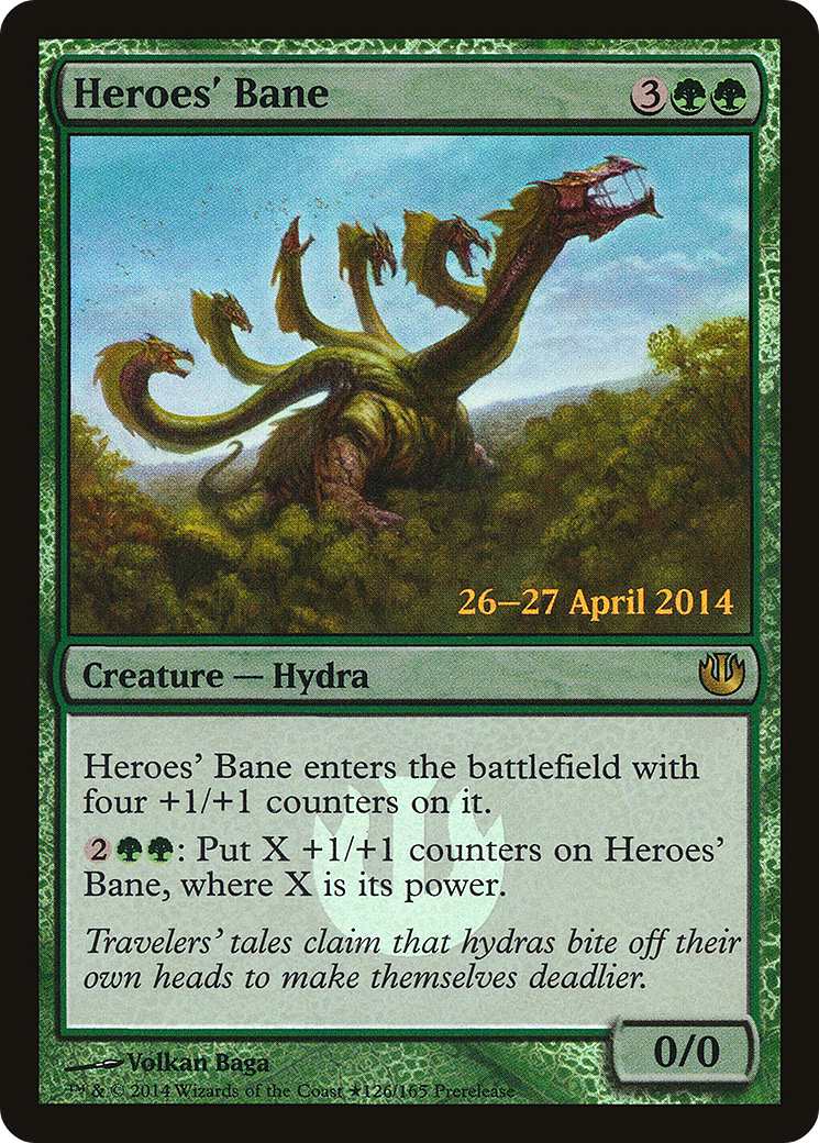 Heroes' Bane (PRE-126★) [Journey into Nyx Promos] Foil