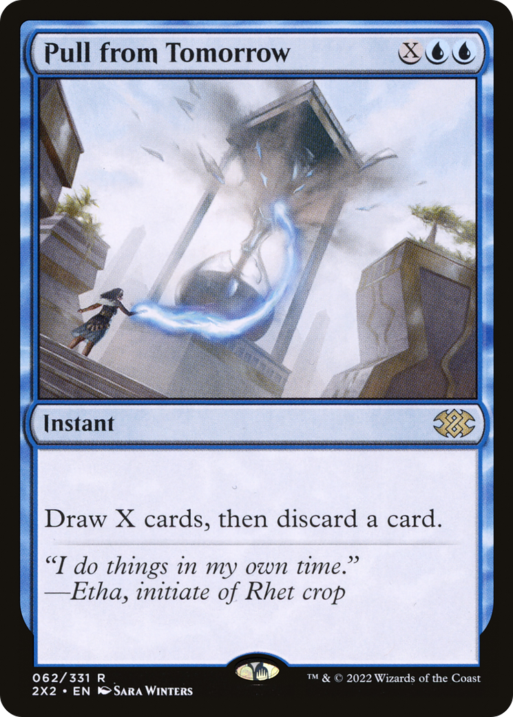 Pull from Tomorrow (2X2-062) [Double Masters 2022] Foil