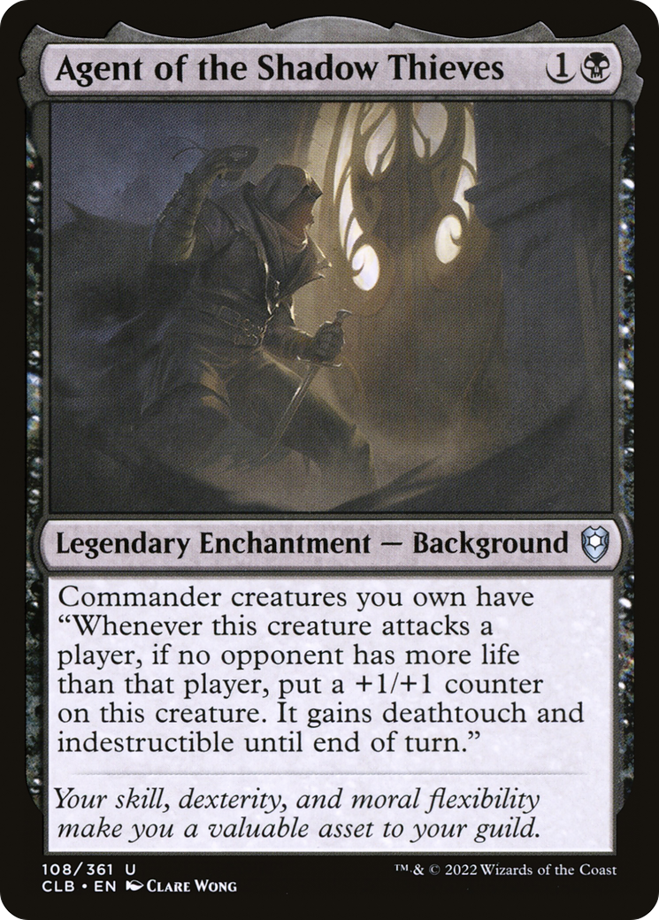 Agent of the Shadow Thieves (CLB-108) [Commander Legends: Battle for Baldur's Gate]