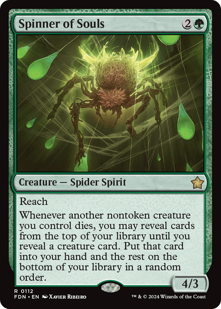 Spinner of Souls (FDN-112) [Foundations] Foil