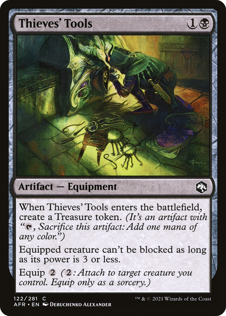 Thieves' Tools (AFR-122) [Adventures in the Forgotten Realms] Foil