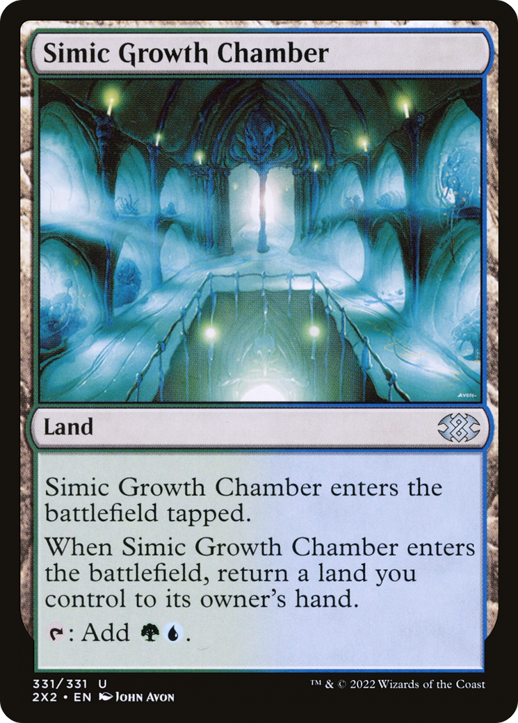 Simic Growth Chamber (2X2-331) [Double Masters 2022]