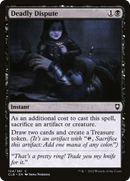 Deadly Dispute (CLB-124) [Commander Legends: Battle for Baldur's Gate] Foil