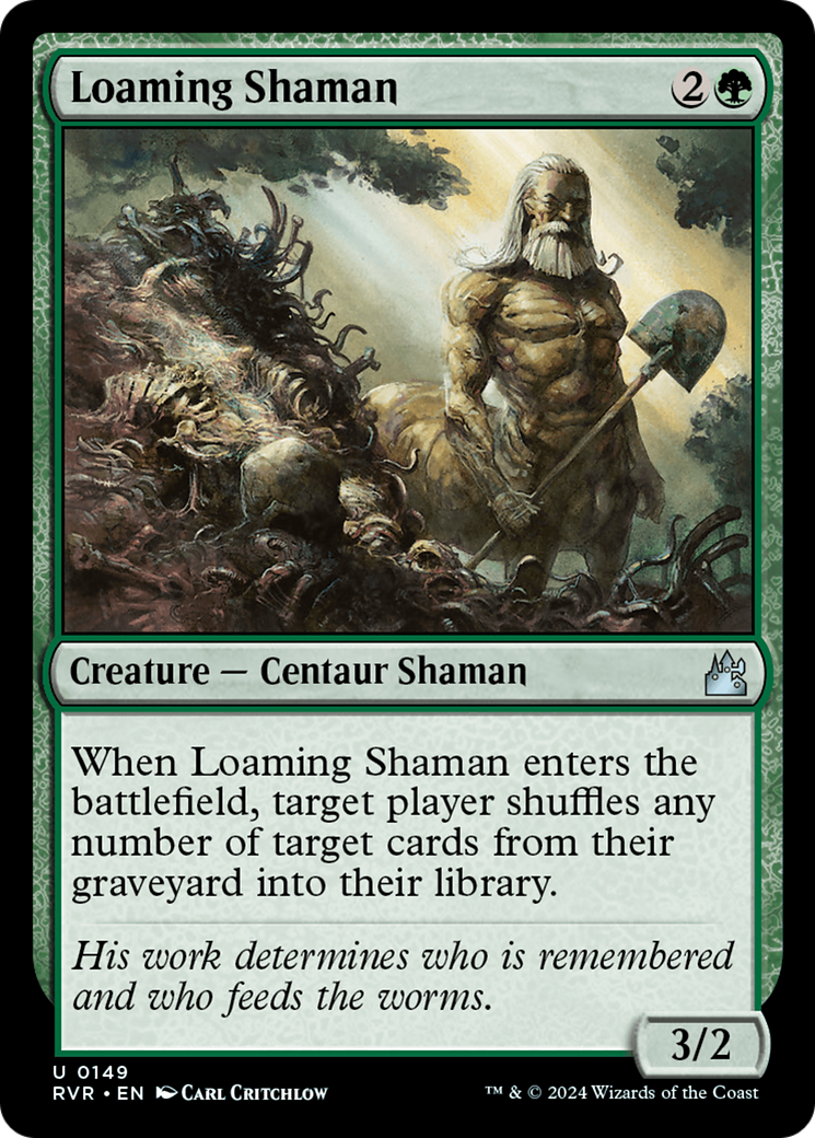 Loaming Shaman (RVR-149) [Ravnica Remastered]