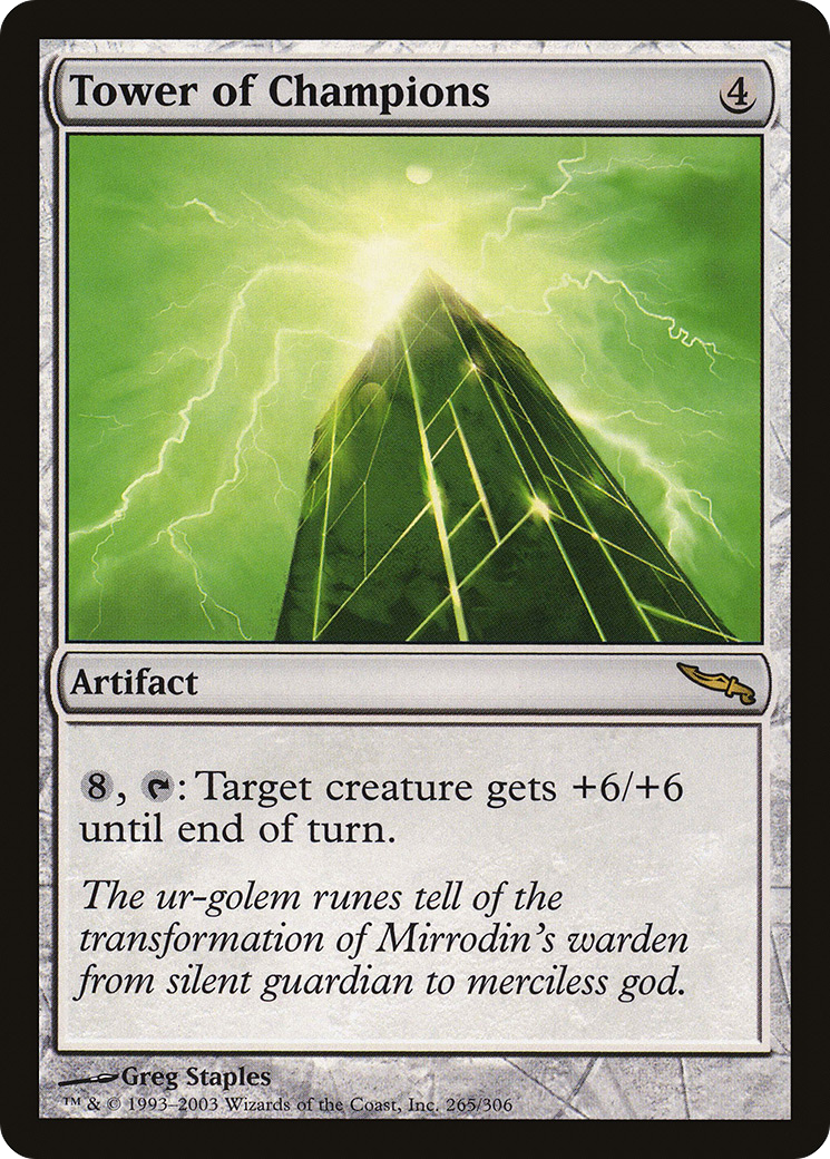 Tower of Champions (MRD-265) [Mirrodin]