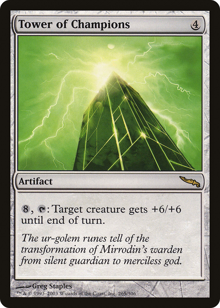 Tower of Champions (MRD-265) [Mirrodin] Foil