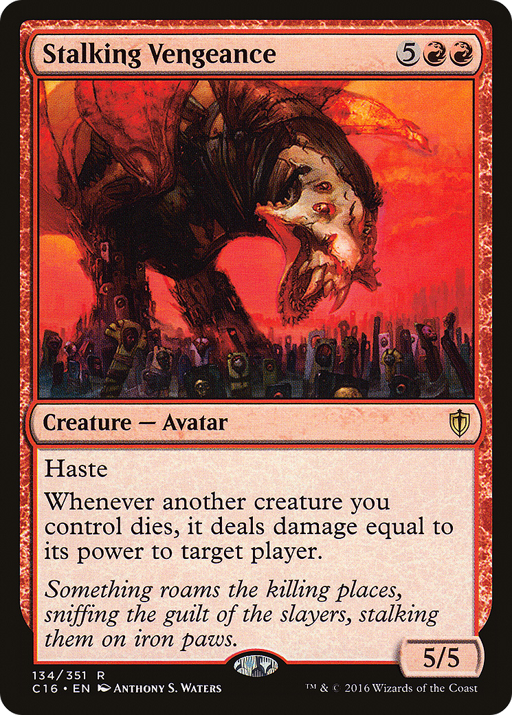 Stalking Vengeance (C16-134) [Commander 2016]