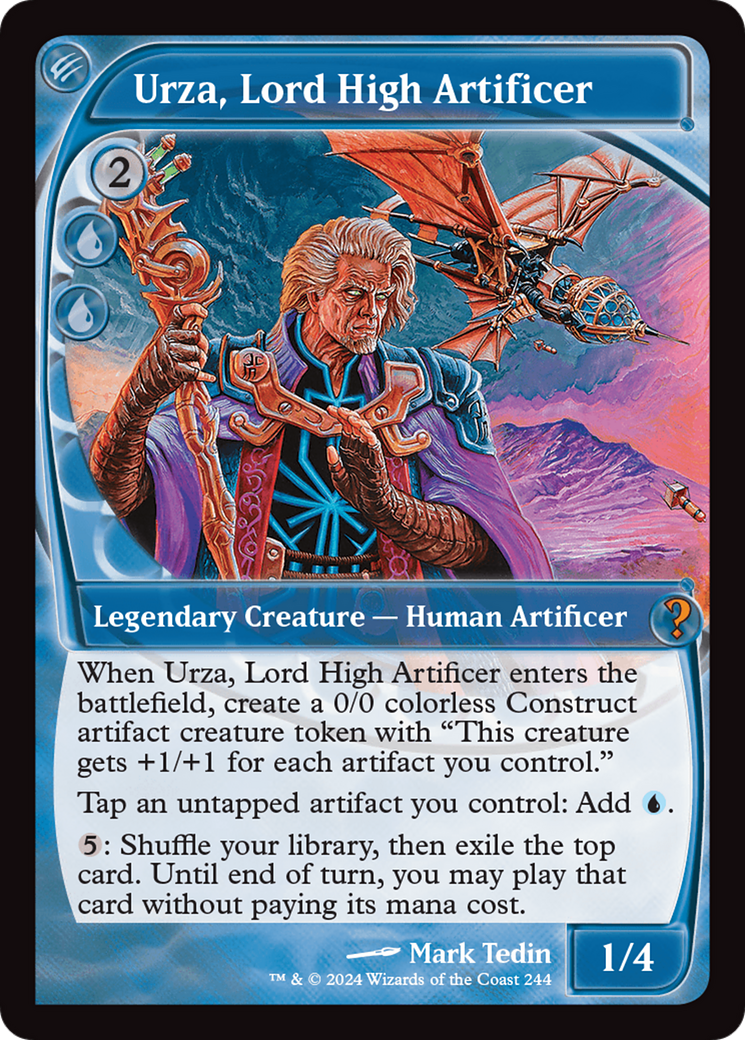 Urza, Lord High Artificer (MB2-244) [Mystery Booster 2] Foil