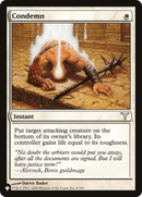 Condemn (LIST-DIS-8) [The List]