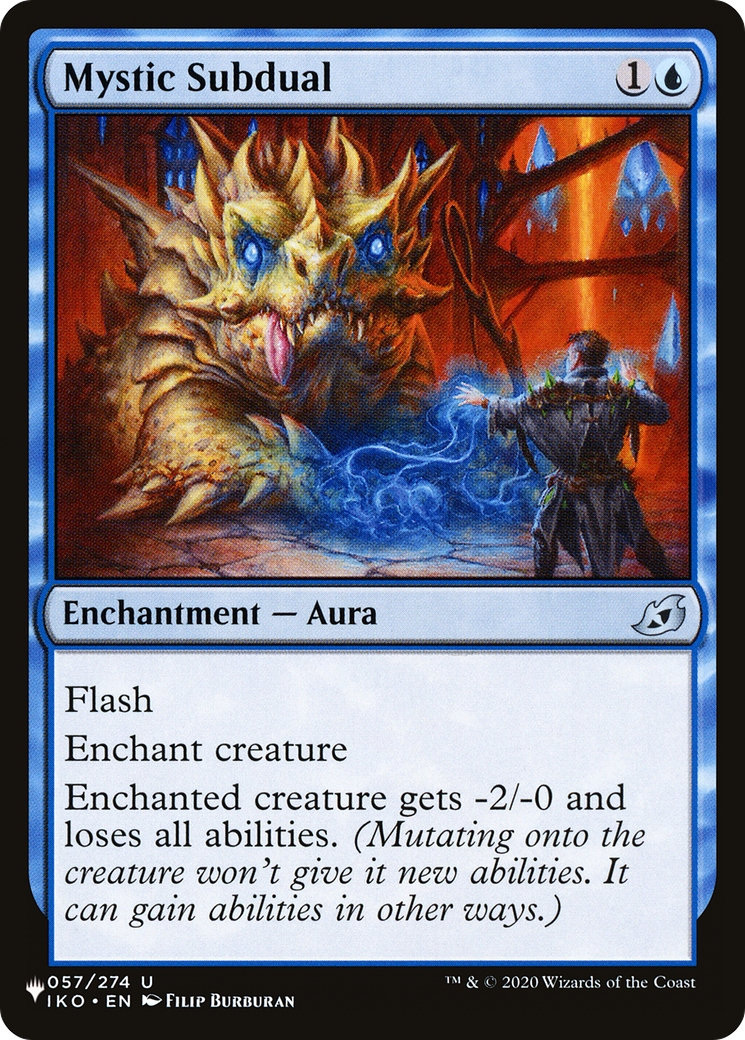 Mystic Subdual (LIST-IKO-57) [The List]