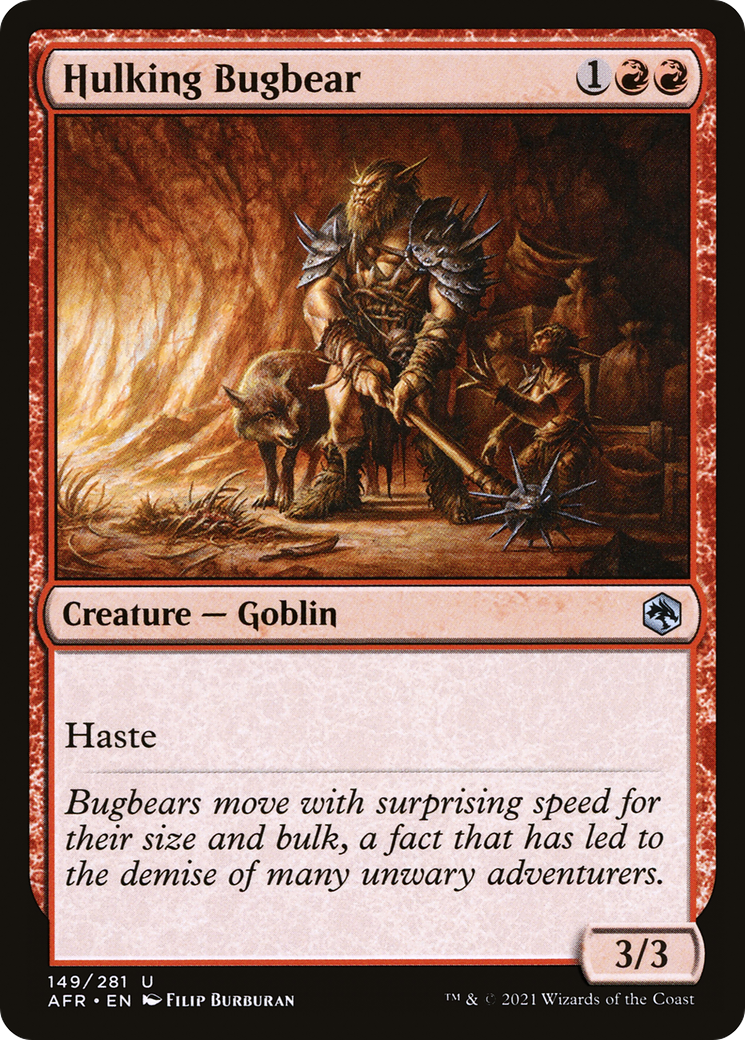Hulking Bugbear (AFR-149) [Adventures in the Forgotten Realms]