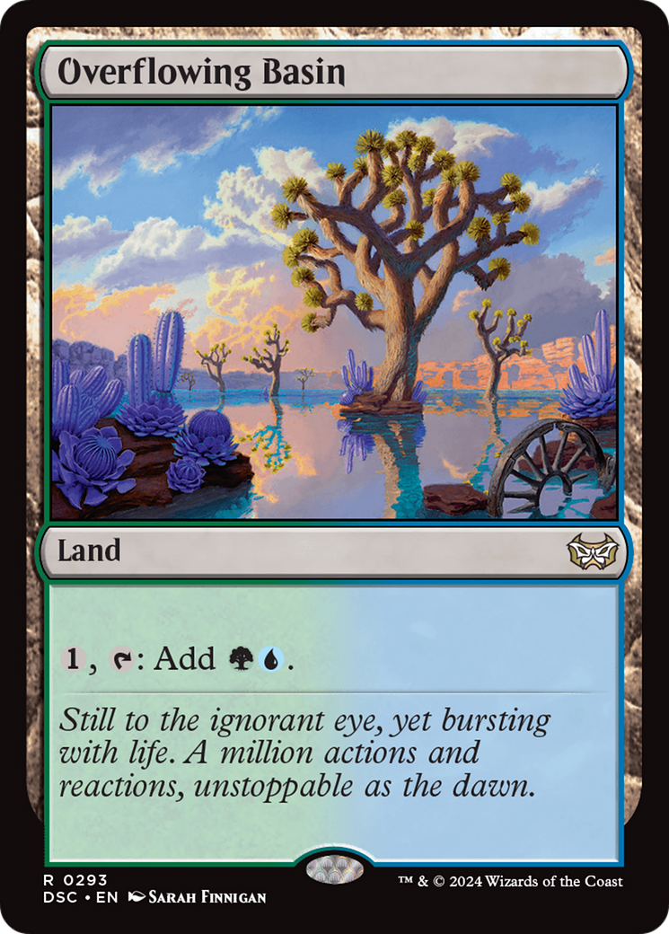 Overflowing Basin (DSC-293) [Duskmourn: House of Horror Commander]