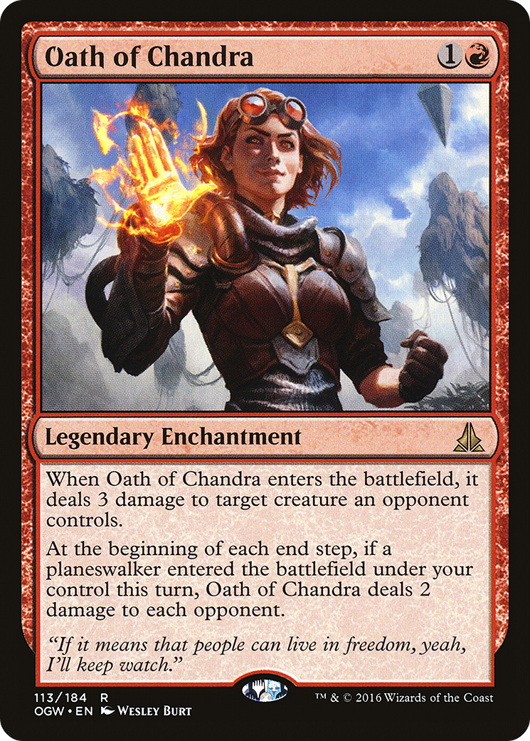 Oath of Chandra (OGW-113) [Oath of the Gatewatch]