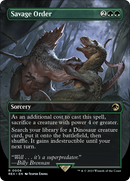 Savage Order (REX-006) [Jurassic World Collection] (Borderless)