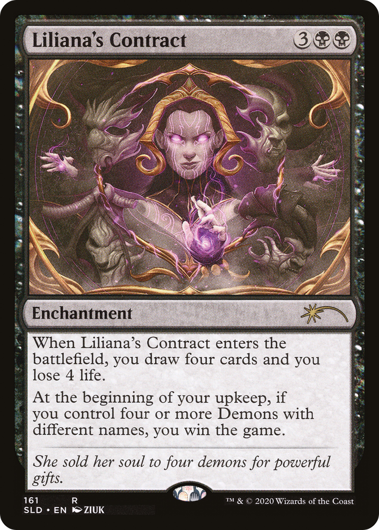 Liliana's Contract (SLD-161) [Secret Lair Drop]