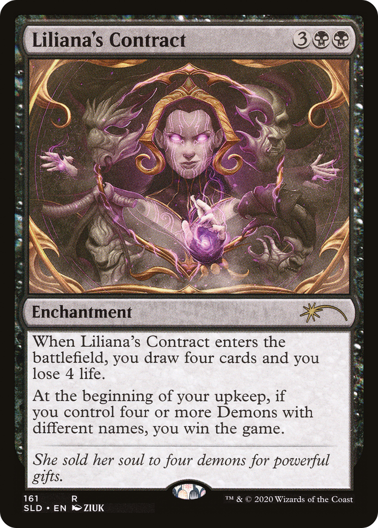 Liliana's Contract (SLD-161) [Secret Lair Drop] Foil