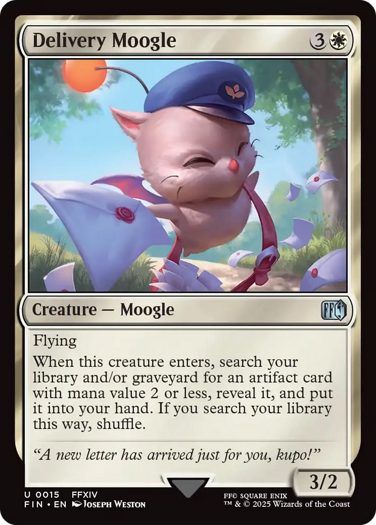 Delivery Moogle (FIN-015) [FINAL FANTASY] Foil