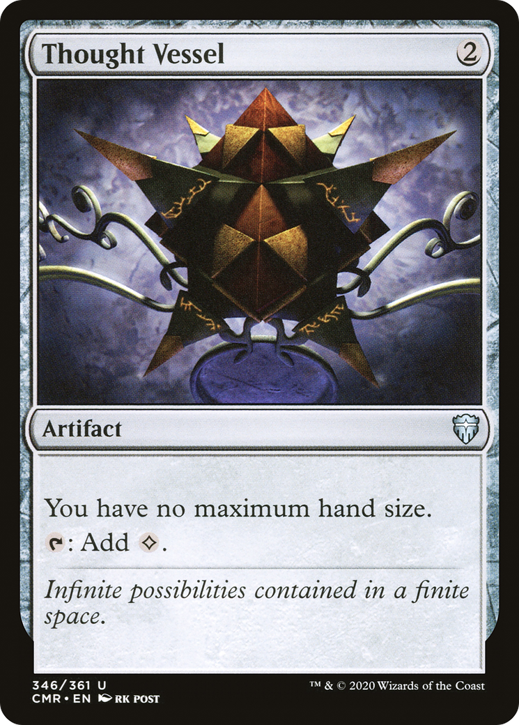 Thought Vessel (CMR-346) [Commander Legends] Foil