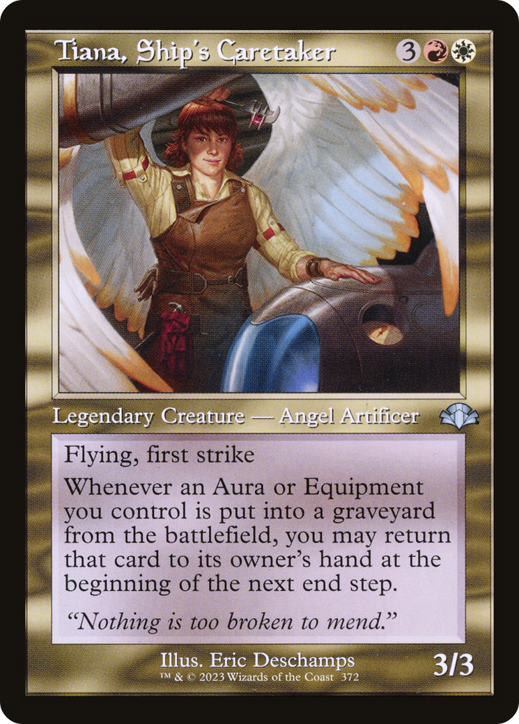 Tiana, Ship's Caretaker (DMR-372) [Dominaria Remastered] Foil