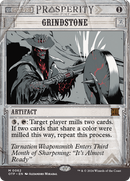 Grindstone (OTP-062) [Breaking News]: (Showcase) (Borderless) Foil