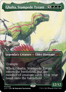 Ghalta, Stampede Tyrant (LCI-326) [The Lost Caverns of Ixalan] (Borderless)