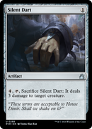 Silent Dart (RVR-268) [Ravnica Remastered] Foil