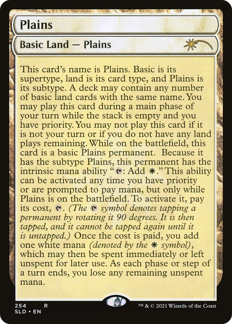 Plains (SLD-254) (Full-Text Lands) [Secret Lair Drop]