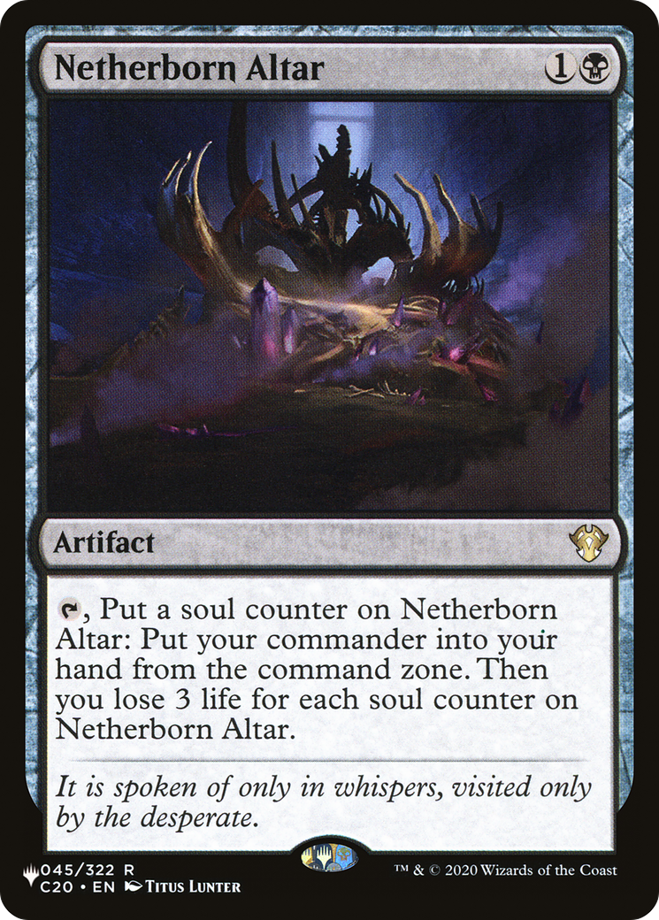 Netherborn Altar (LIST-C20-45) [The List]