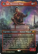 Ral, Monsoon Mage // Ral, Leyline Prodigy (MH3-471) [Modern Horizons 3] (Borderless) Foil