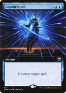 Counterspell (CMR-632) [Commander Legends]: (Extended Art)
