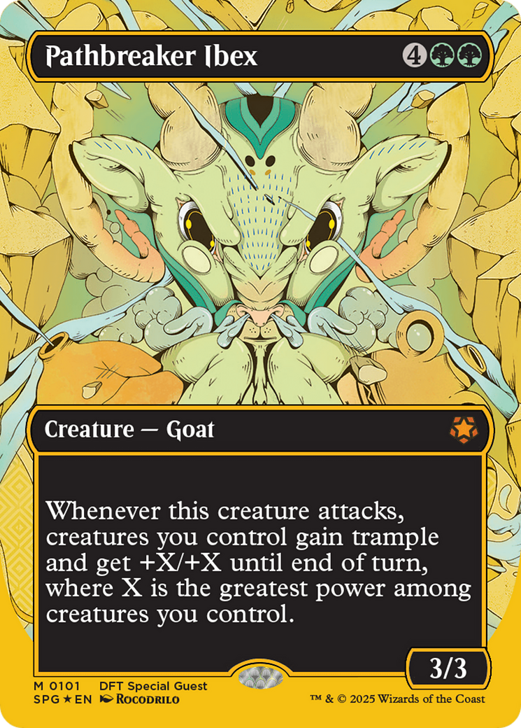 Pathbreaker Ibex (SPG-101) [Special Guests] (Borderless) Foil